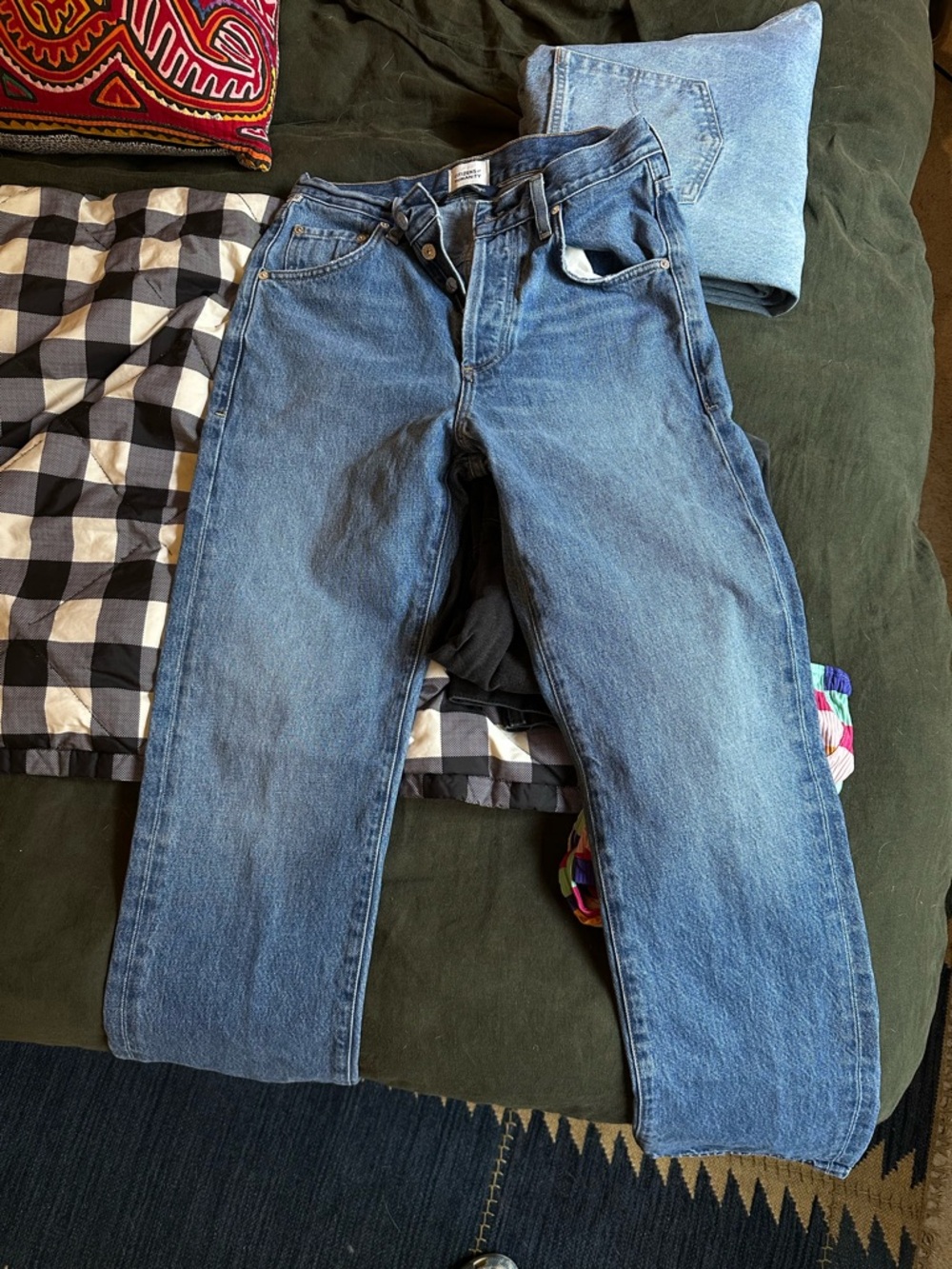 Women’s Classic Straight-Leg Jeans - Blue